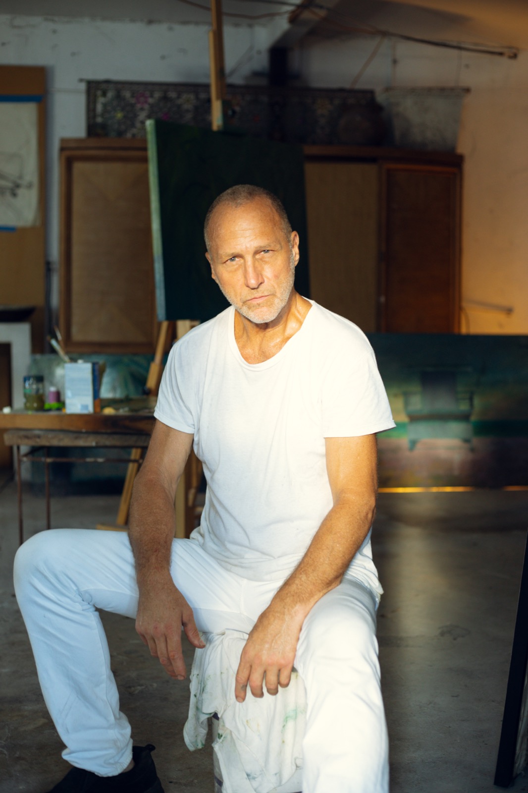 Thomas Kachian in his workshop